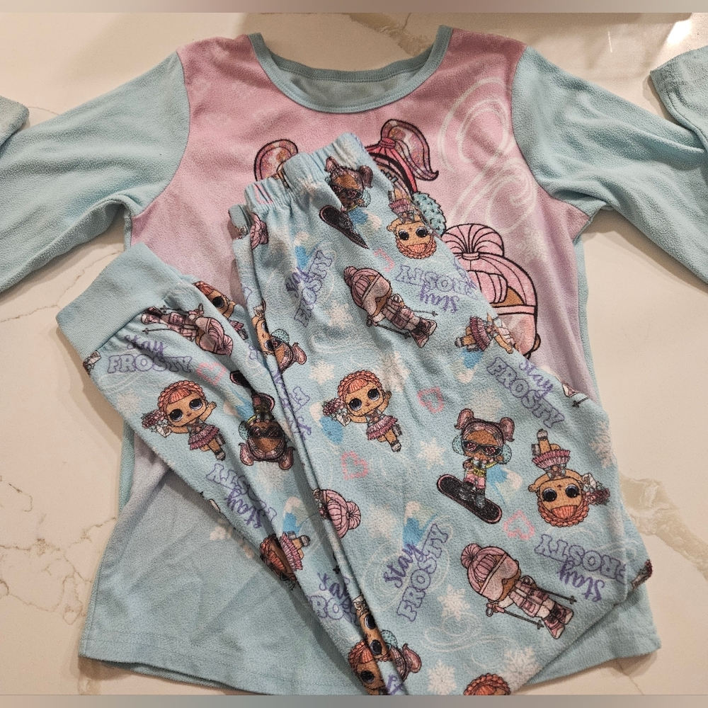 LOL Suprise! Blue and Pink Pajama Set